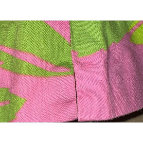 Lilly Pulitzer Halter Blouse Top Women's SZ 10 Colorful Fitted Lace Resort Wear - Picture 8 of 8